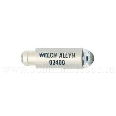 Галогенная лампа для приборов PocketScope 2,5 V пр-ва Welch Allyn США
